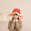 Chinese God Of Wealth Hat Traditional Chinese Spring Festival Cosplay Hat For Chinese New Year Holiday Themed Parties