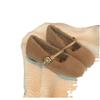 Herbst und Winter neue Ballerina mit innerer Erhöhung Mao Mao flachmündige Mary Jane Einzelschuhe Damen