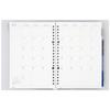 Maruman 2026 Notebook Starts April 2026 Planner, Diary, Monthly, 20-Hole, A5, Clear, FD424-26-98,