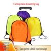 Custom 210T Polyester Double Shoulder Drawstring Backpack & Portable Shoe Storage Bag