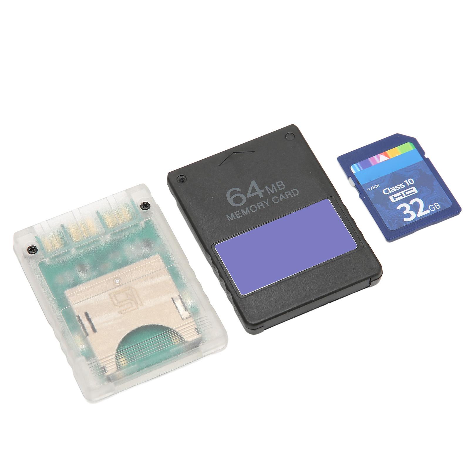 

Адаптер для карты консоли Plug and Play Устройство для чтения карт памяти с картой памяти 32G 64MB FMCBV1.966 Thin Machine