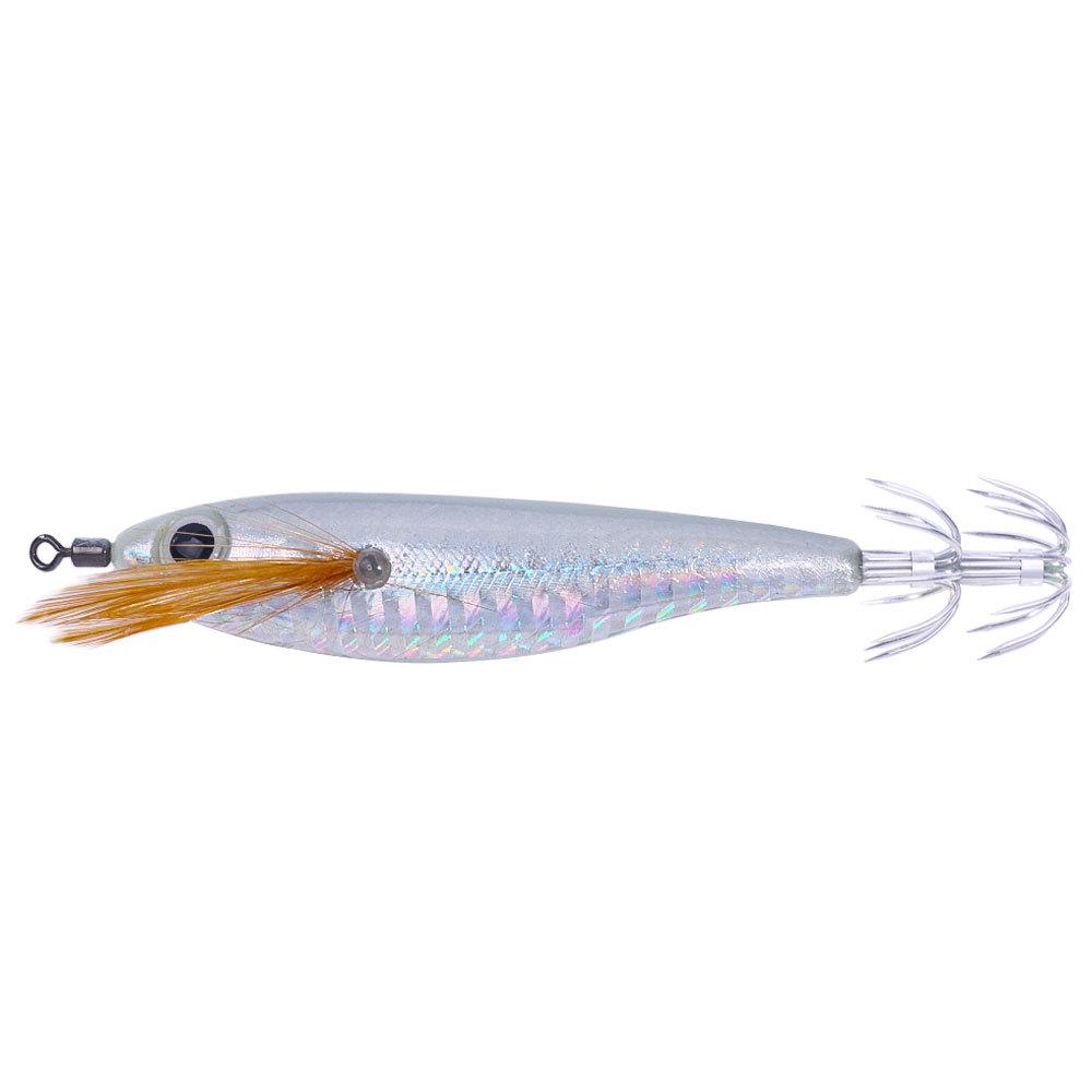Luminous Squid Hook Hard Bait10CM9GHorizontal Luminous Bionic Wood Shrimp Fake Bait Sea Fishing Freshwater Fishing Special