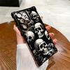 Skull pattern phone case suitable for Galaxy S25 Ultra For Xiaomi 14 Pro For Redmi Note 13 For POCO X6 PRO anti drop back cover