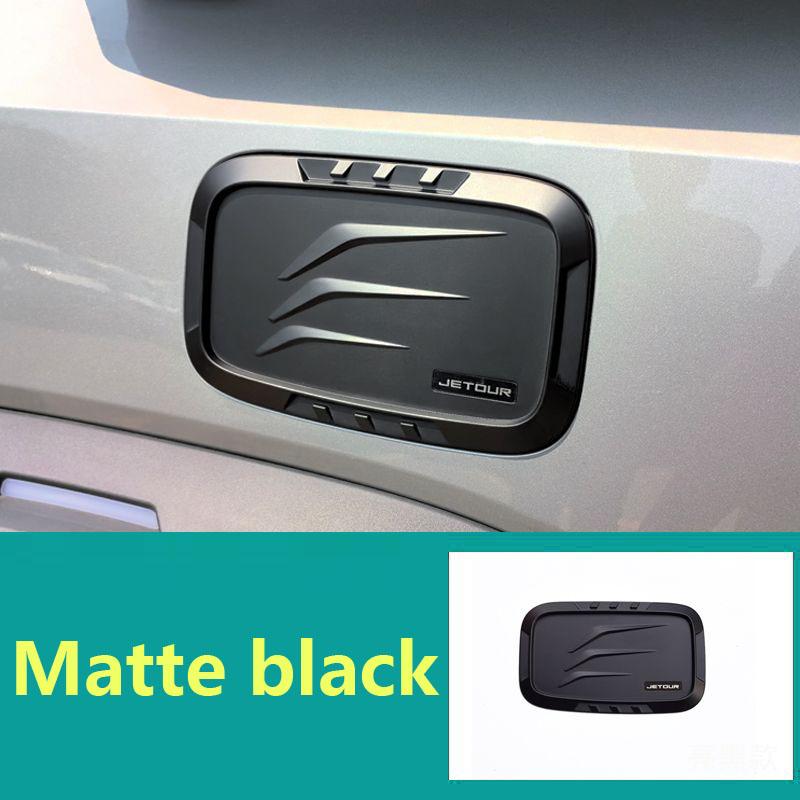 

For chery Jetour Traveller 2023 2024 Jetour T2 Matte Black Fuel Tank Sticker Door Cover Protection Decoration Matte black