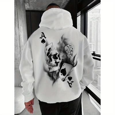 Premium Hoodie For Men,Soft & Skin-Friendly with Adjustable Drawstring Hood, Versatile Casual Style for Year Round Wear