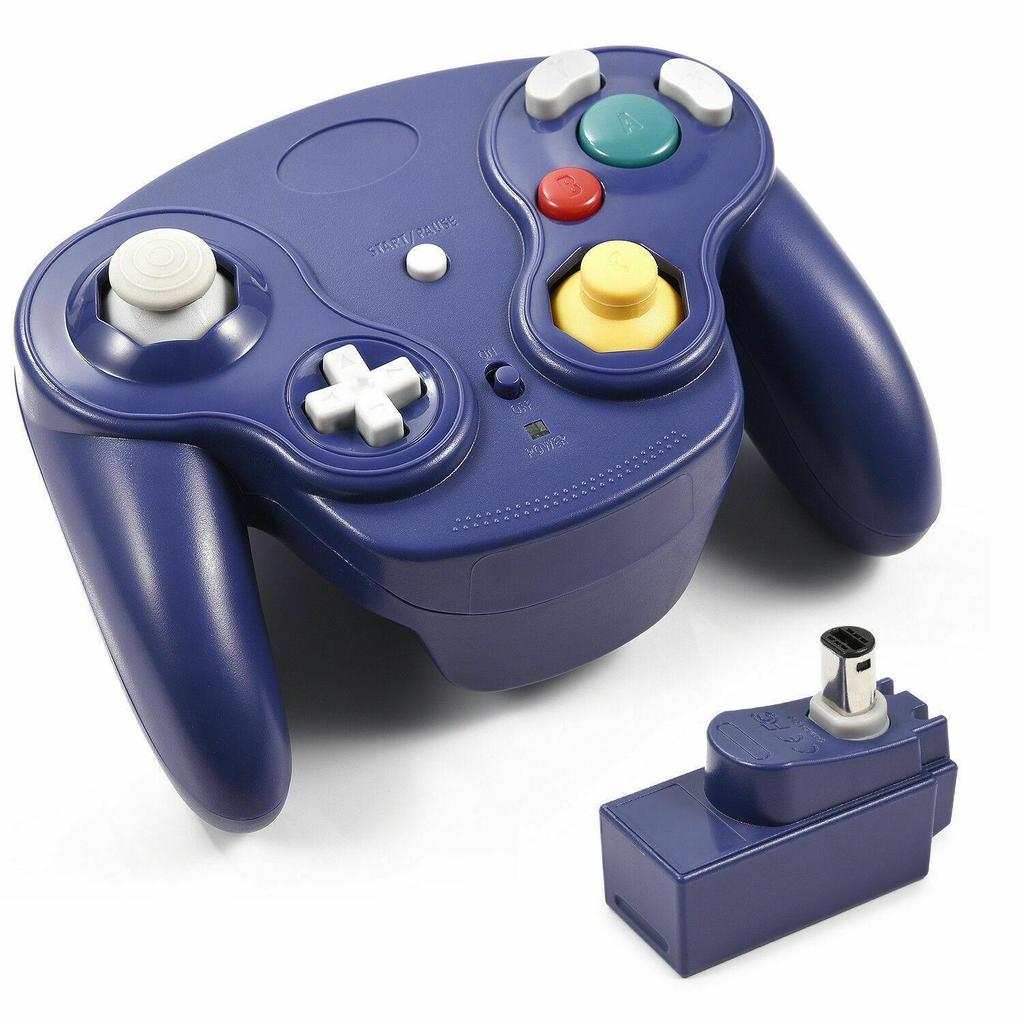 NGC Wireless Game Controller, 2.4G Compatible with Wii, Available In 5 Colors