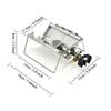 Portable Folding Gas Stove Outdoor Camping Picnic Burners Replica With Lightweight Aluminum Alloy Design