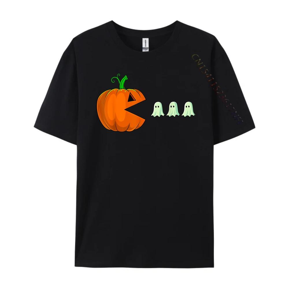 Halloween Pumpkin Funny Ghosts Boys Kids Women Men Shirts Graphic Tee Female Durable and Wearresistant Halloween