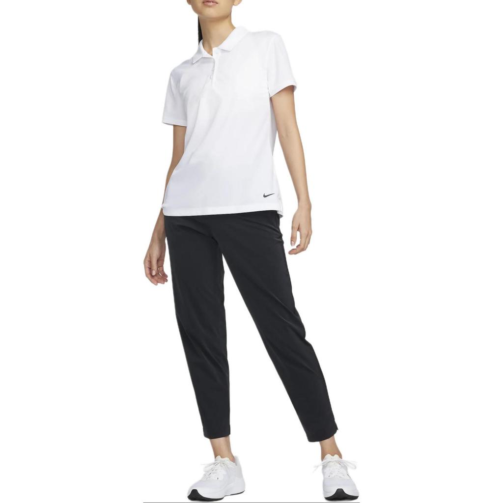 Nike Dri-Fit Tour Golf Pants Solid Mid-Rise Slim Straight Casual Pants Women Pants Black FD5609-010