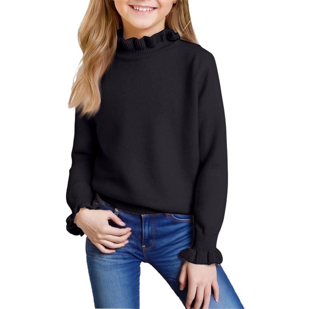 Children's Fashion Casual Cardigan Knitted Long Sleeve  Top