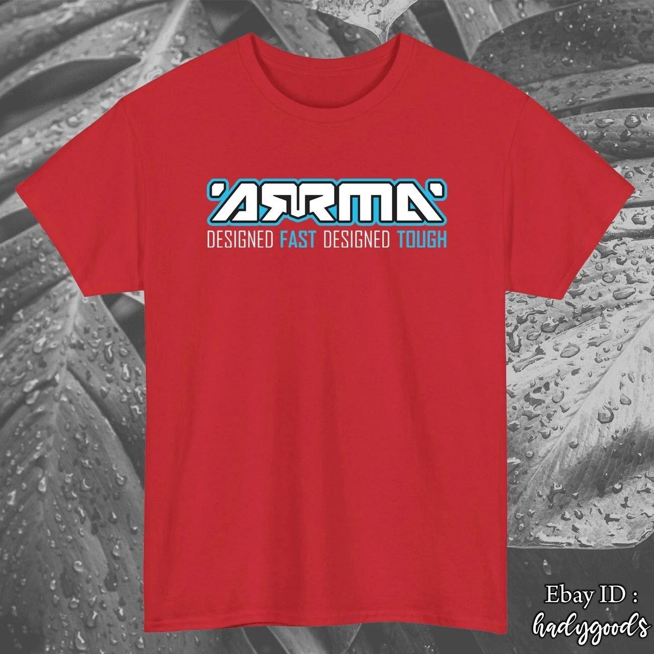 

2025 Summer ARRMA RC Car Logo Black_Navy_White_Grey_Red_L Blue T-shirt S-4XL--high-end Luxury Suitable for Men and Women Top Y2k#Color XXXXXL