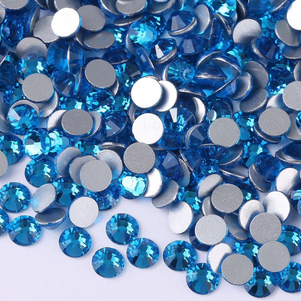 1.2 - 7Mm Flat Bottom Rhinestone Manicure Diamond Flat Bottom Ab Color Diy Diamond Painting Home Decoration Jewelry