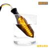 MDLUFY Sinal de Seta Sequencial Fluido, LED para Motocicleta, 12 V, Sinal de Seta Âmbar 12 SMD,