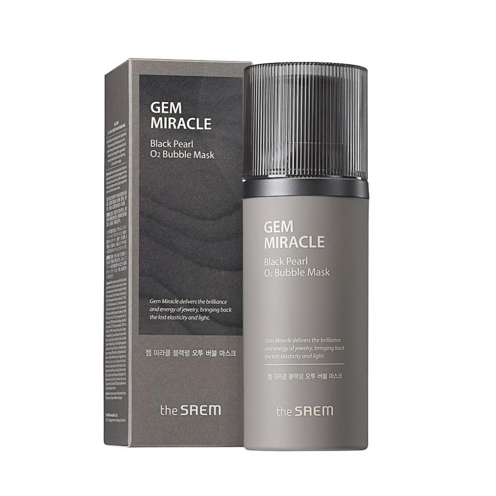 The Saem Black Pearl Miracle Oxygen Mask  Large Capacity 