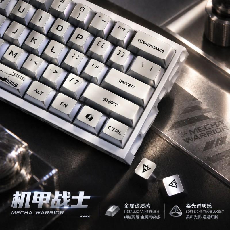 Mechanical Keyboard Keycaps OEM Profile Metal Finish Magnetic Switches Custom Gaming