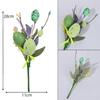 Efficient Spring Festival Eggs Artificial Flower Bouquets Bright Home Office Easters Celebration Decoration