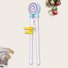 Training Chopsticks Ergonomic Cartoon Easy To Clean Fun Effective Learning Tool Baby Practice Chopsticks