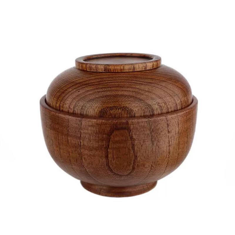 Sheci Japanese Retro Wooden Salad Bowl
