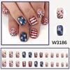 European & American Whitening Daily Wear Nail Art - Medium-Long Style