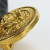 Used CHANEL Earring COCO Mark metal 18.4g gold plating