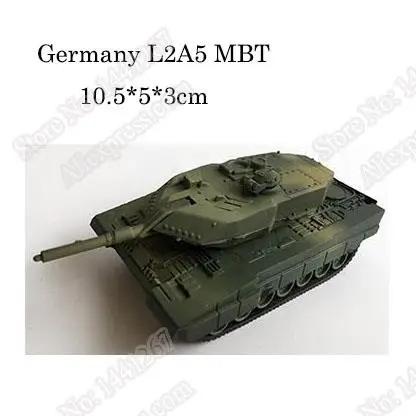 1/72 4D Plastic Assemble Tank Kits World War II Model Puzzle Assembling Military Sand Table Toys For Children