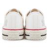 MLB Playball Slip Resistant, Abrasion Resistant, Breathable, Lightweight Low Top Canvas Shoes Unisex White Sneakers 32SHP1111-50W