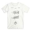 Space Shuttle Patent T-Shirt. Available On Black, White, Red, or Gray Tee. Spaceship. Blueprint. Astronaut. Space. Soft Cotton Tee. Comfy.