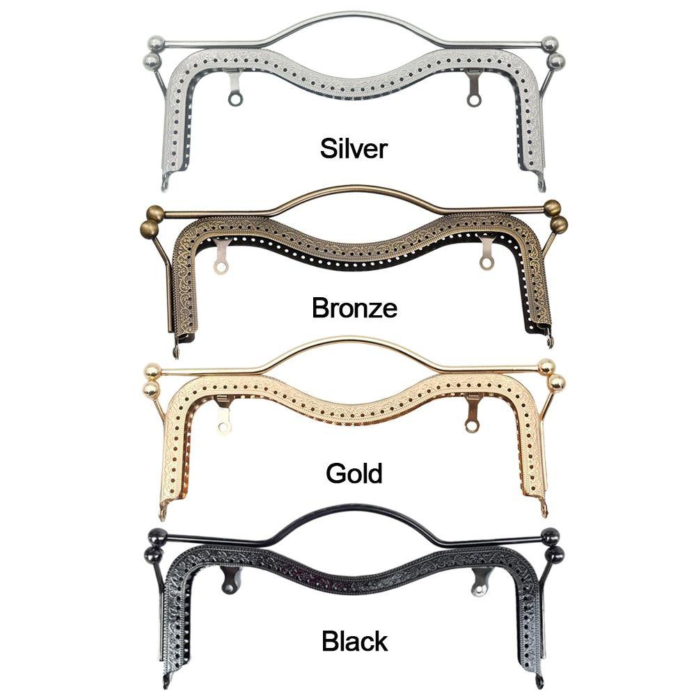 Bag Hardware Purse Clasp Frame Metal Bag Kiss Clasp Lock Mini Bag Clasps  Bag Making