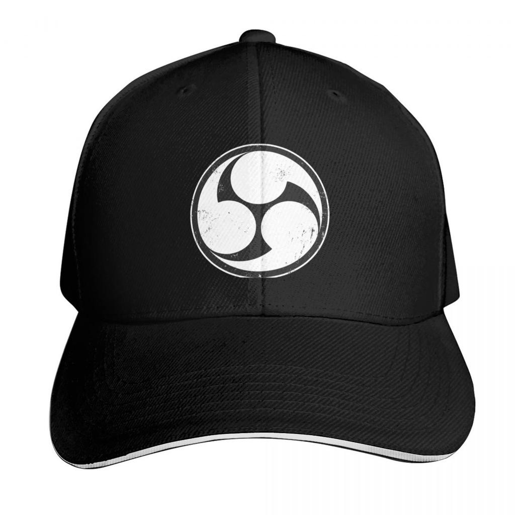 Tomoe Mitsudomoe Symbol distressed Baseball Cap Hat Unisex For The Sun Custom Cap hats on offer F Women Hats Unisexs