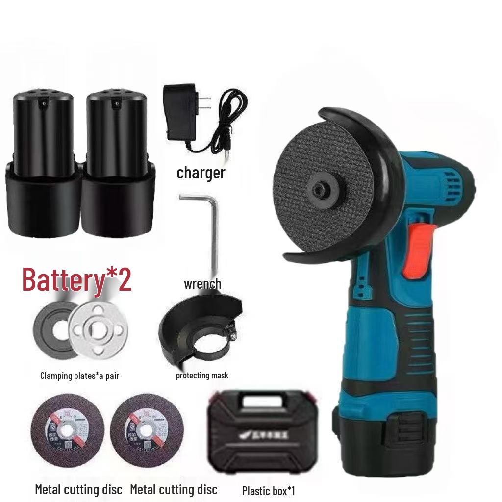 Compact Multifunctional Lithium Battery Mini Angle Grinder and Polisher