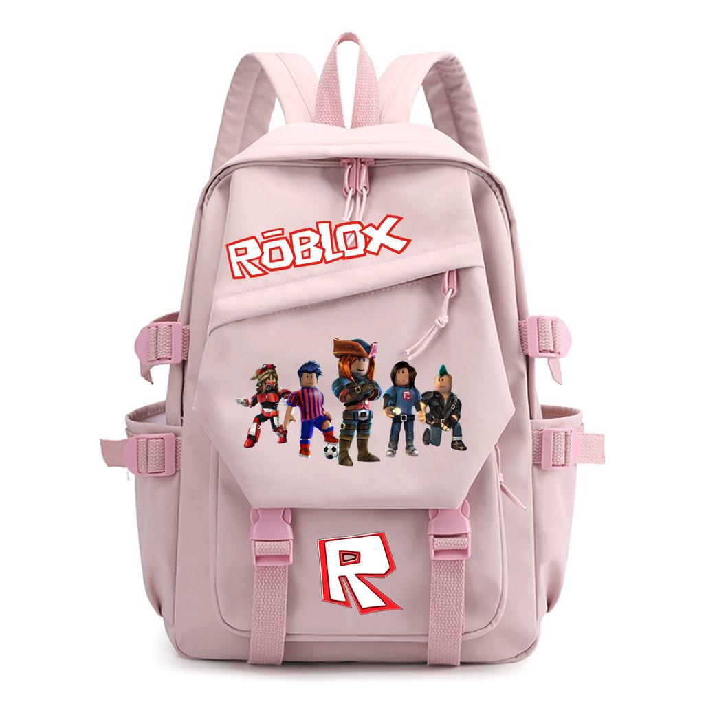 Roblox Backpack For Teens With Oxford Fabric Casual School And Travel Bag