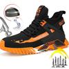 Modischer Stahlkappen-Sneaker für Herren Sicherheitsschuhe Atmungsaktive Arbeits-Sicherheitsschuhe Mann Industrielle Arbeitsschuhe Herren Sicherheitsstiefel