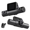 Three Channel Four Lens Driving Recorder with High-definition 1080P Infrared Night Vision for Car Parking Monitoring