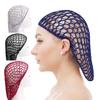 Sleeping Nightcap Turban Headwear Hair Nets Fashion Women Crochet Hair Snood Elastic Edge Long Hair Net Mesh