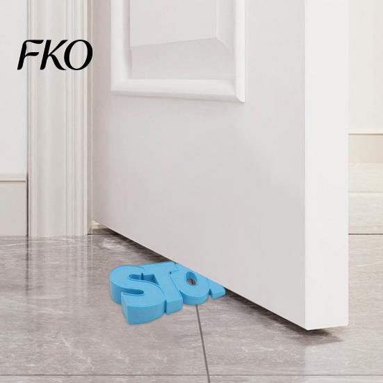 3D Printed Doorstop Doorstop, Creative Door Stopper, Stable "STOP" Wedge, Stopper Artistic Sculpture for Home Office Bedroom Living Room Decor Base