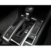 Middle Console Gear Shift Panel Trim For Honda Civic 10th 16~2021 Black Titanium