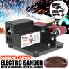 24V-8.5A 250W DIY Polishing Grinding Machine 30-240mm Multifunctional Grinder Mini Electric Belt Sander