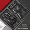 24pcs Nail Clippers Set High Precision Stainless Steel Nail Files Sharp Nail Clippers and Nail Files Set, Convenient and Portable