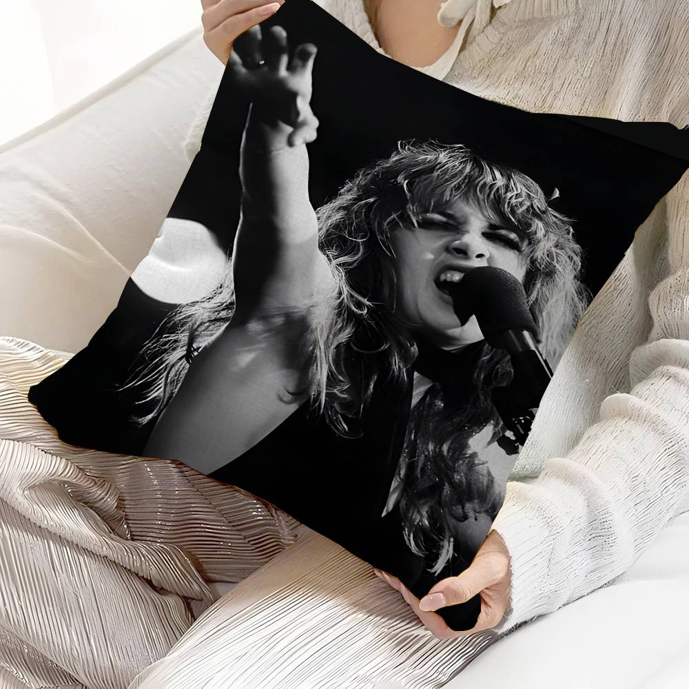 SStevie Nicks Singer Pillowcase toon Gift Cushion Cover Bedroom Home Sofa Chair Seat Decor pillow case