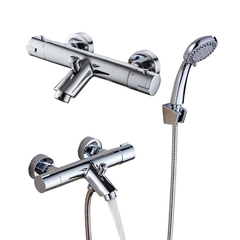 Showering Faucet Temperature Control Valves Constant Temperature Hot Cold Water Mixer Valves Bathroom Accessories