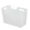 Comfortable Storage Box for Women Hand Box Plastic Organizing Basket Portable Storage Case for Kitchen Bathroom Office
