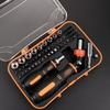MultiFunction Hand Tool Kit With Ratchet Wrenches Handle And Screwdriver Set For Repairs
