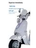 Long-Range Electric Scooter Tricycle for Commuting and Transport