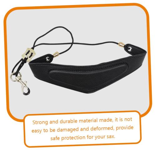 LIFKOME Saxophone Strap, Clarinet Accessory, Adjustable Saxophone Neck Strap, Saxophone Belt Rope, Hanging Strap for Musical Instruments, Student Neck