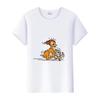 Mode Bluse Disney Cartoon Bambi Mädchen T-Shirts Sommer Crop Tops Ästhetisch Y2K Harajuku Kurzarm Kleidung Für Frauen T-Shirts