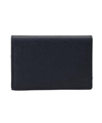 Porta biglietti da visita Colore Pelle goffrata Porta biglietti da visita Livello per carte IC G8701294 Blu Navy [Takeo Kikuchi] & da Uomo (693) 00(GRATUITO)