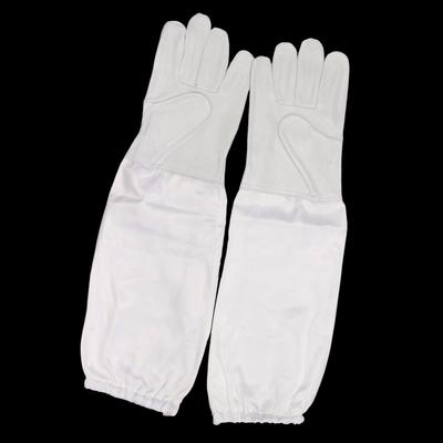 FB Imkerhandschuhe Schaffell + atmungsaktives Material Bienenwerkzeuge Universalmodell Canvas-Handschuhe Wir verkaufen geschnittenes Honigmesser