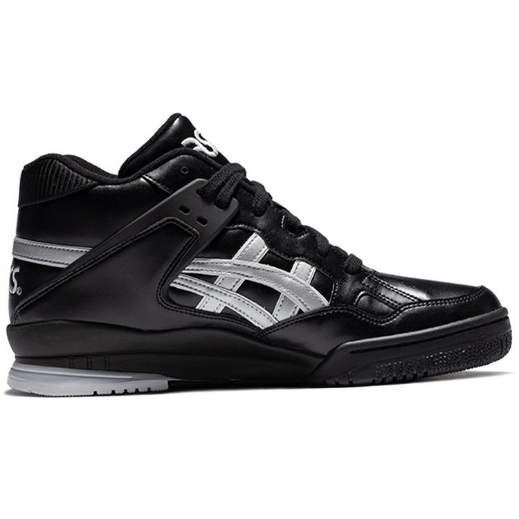 Asics Gel-Spotlyte Retro Mid Top Basketball Shoes Unisex Sneakers Black Gray 1203A178-002