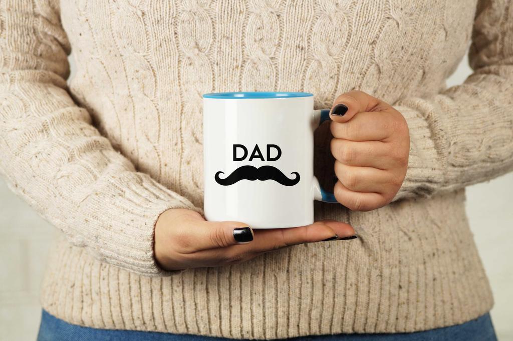 Inkdotpot Dad 11oz Ceramic  Coffee Mug Novelty Gift For Daddy Father  S Day Gift