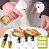 200/300/500ML Olive Oil Spray Bottle Kitchen Push-type Spray Bottle Vinegar Soy Sauce Dispenser Camping Barbecue Air Fryer Spray